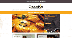 Desktop Screenshot of crockpot.cz