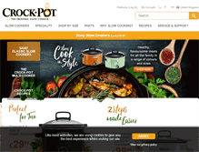 Tablet Screenshot of crockpot.co.uk